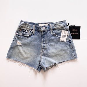 NWT Mother The Tomcat Kick Fray Short